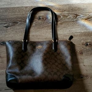 Coach bag and wallet
